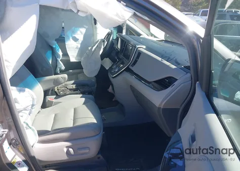 2017 Toyota Sienna Xle Premium 7 Passenger from USA, damaged, VIN 5TDDZ3DC2HS153596